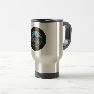 Taza de viaje Rubber City Resistance