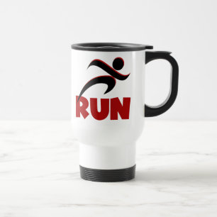 Taza De Viaje RUN Red