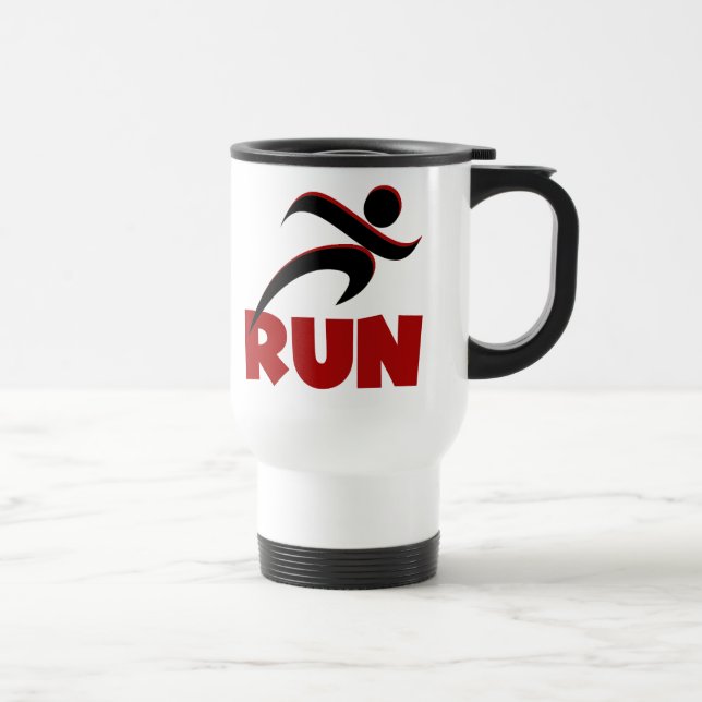 Taza De Viaje RUN Red (Derecha)