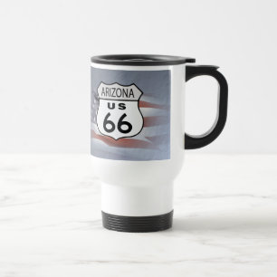 Taza De Viaje Ruta 66 de Arizona
