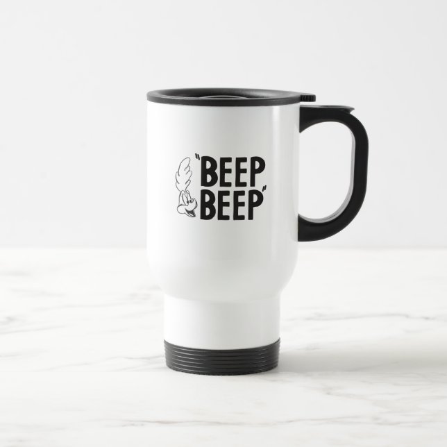 Taza De Viaje RUTA clásica RUNNER™ BEEP BEEP™ (Derecha)