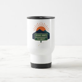 Taza de viaje Ruta Escénica a la Libertad