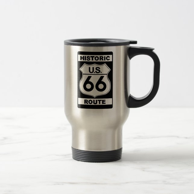 Taza De Viaje Ruta Histórica 66 Inoxidable (Derecha)