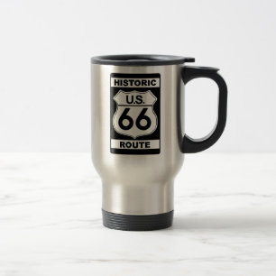 Taza De Viaje Ruta histórica 66 sin adherencia