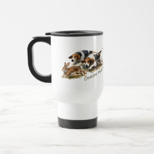 Taza De Viaje Sabuesos y liebre