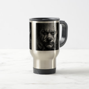 Taza De Viaje Sad Clown Travel/Commuter Mug, 15 oz
