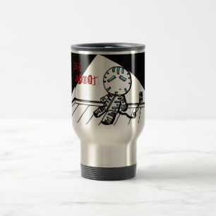 Taza De Viaje Sad Robot Travel Mug
