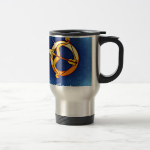 Taza De Viaje Sagitario del Rótulo de la astrología