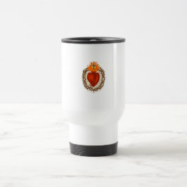 Taza de viaje Sagrado Corazón de Jesús