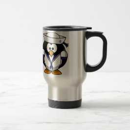 Taza De Viaje Sailor Penguin