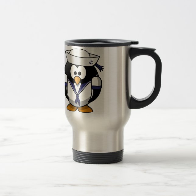 Taza De Viaje Sailor Penguin (Derecha)