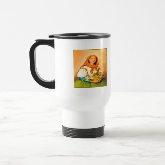 Taza De Viaje Saint Dymphna (Izquierda)