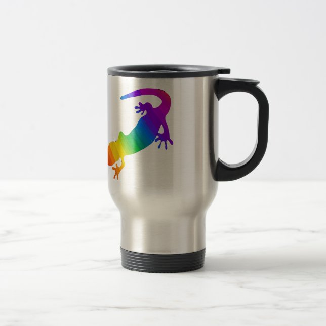 Taza De Viaje Salamandra rayada de arcoiris (Derecha)