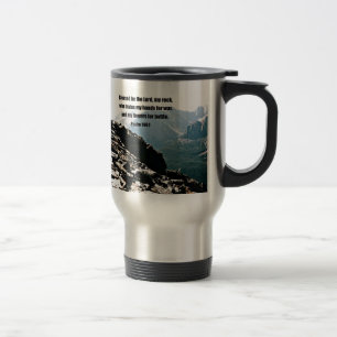 Taza De Viaje Salmo 144:1 Bendito sea el Señor.
