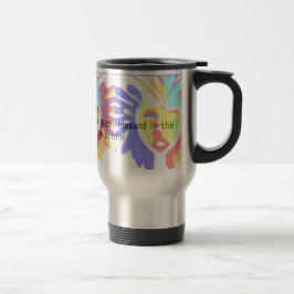 Taza De Viaje Salmo 34:8 Logotipo legendario de tipo Mug de viaj