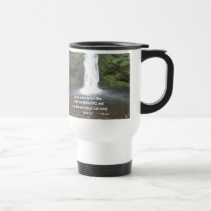 Taza De Viaje Salmo 95:2 Vamos delante de Él...