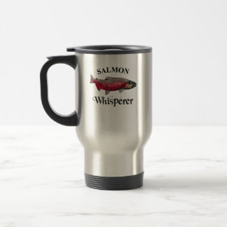 Taza De Viaje Salmon Whisperer Light Bog Mug