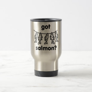 Taza De Viaje salmones conseguidos