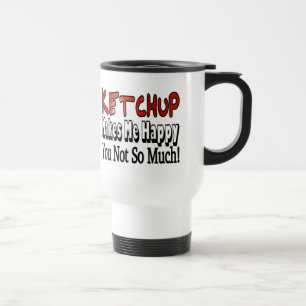 Taza De Viaje Salsa de tomate feliz