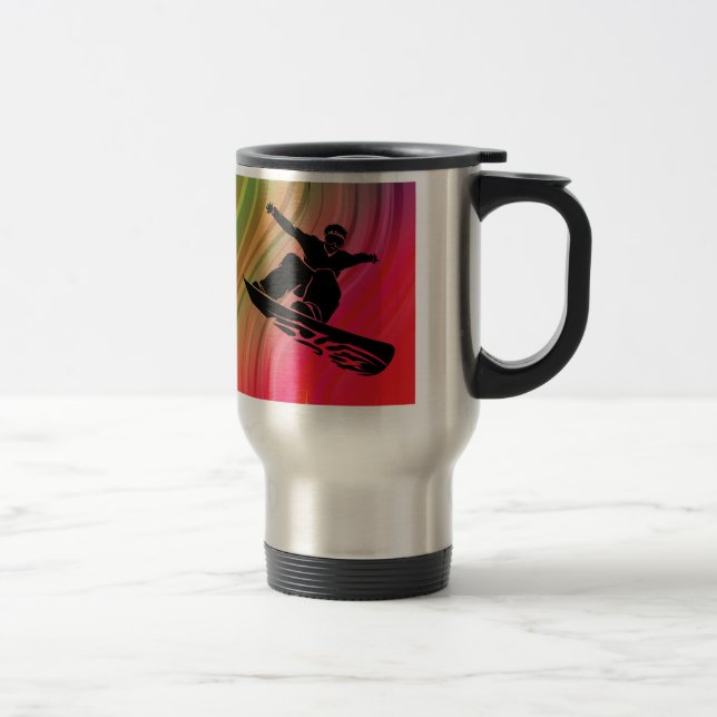 Taza De Viaje Salto de Snowboard (Derecha)