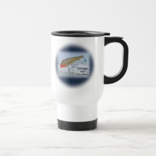 Taza De Viaje Saludos desde New Jersey Pshing Lure
