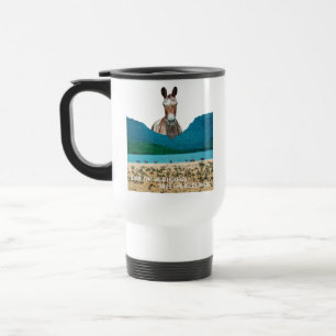 Taza De Viaje Salva los Caballos Salvajes, Salva la Naturaleza