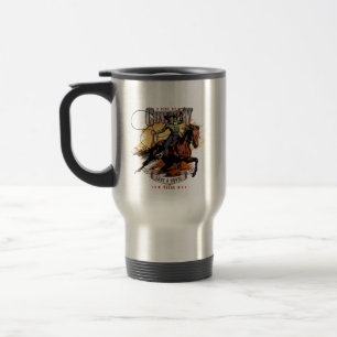 Taza De Viaje Salva un Caballo; Monta un Vaquero