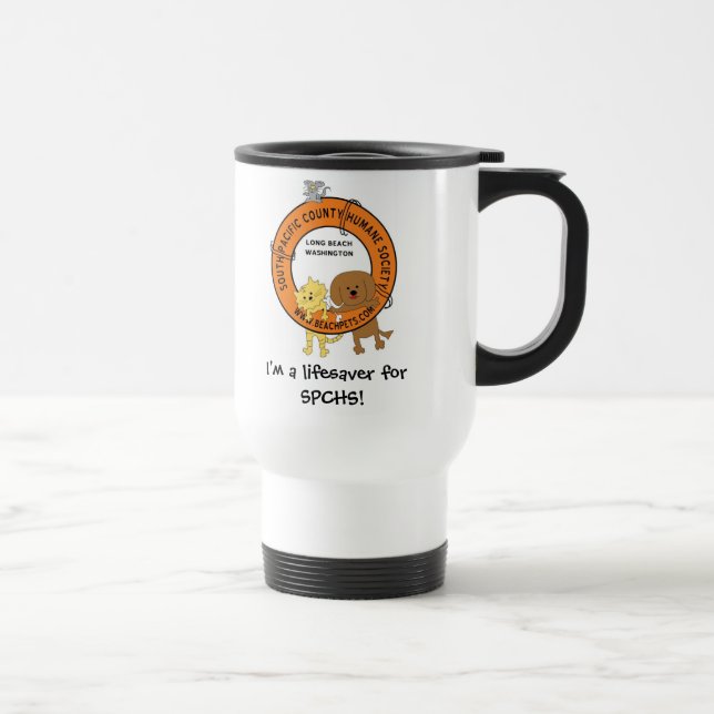 Taza De Viaje Salvación de SPCHS (Derecha)