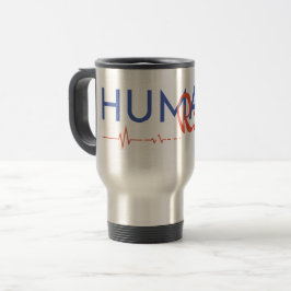 Taza De Viaje Salvamento de los derechos humanos
