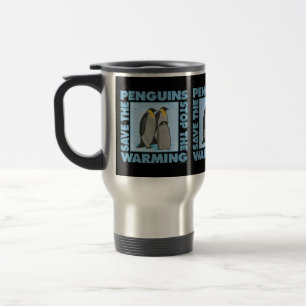 Taza De Viaje Salven a los pingüinos