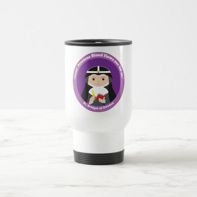 Taza De Viaje San Bridget de Suecia (Centro)