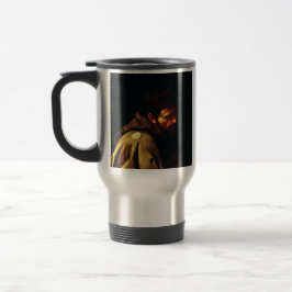 Taza De Viaje San Francisco por Caravaggio Obra Maestra Barroca
