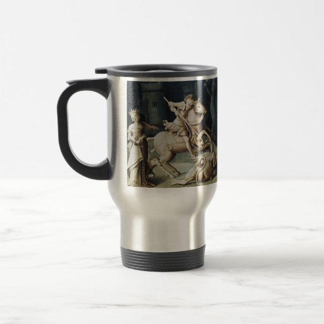 Taza De Viaje San Jorge y el Dragón Gran Mártir (Izquierda)