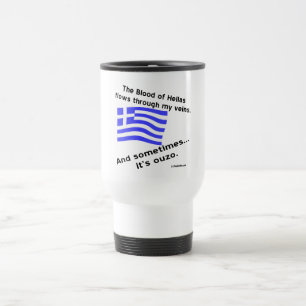Taza De Viaje Sangre de Hellas y Ouzo Centered