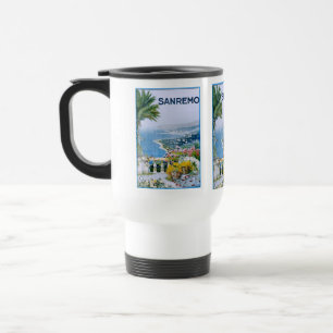 Taza De Viaje Sanremo, Italia White Travel/Commuter Mug