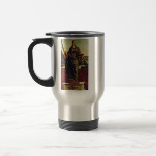 Taza De Viaje Santa Anastasia de Roma Arte Premium