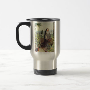 Taza De Viaje Santa Clara de Asís: Patrona de la Televisión