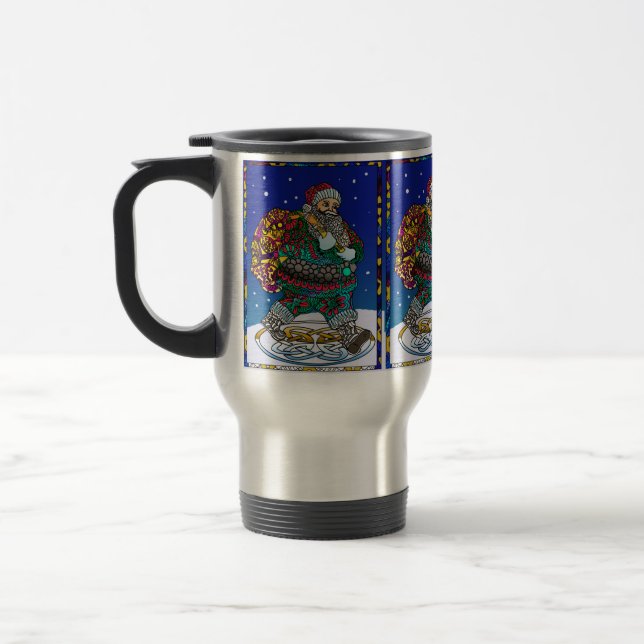 Taza De Viaje Santa Claus (Izquierda)