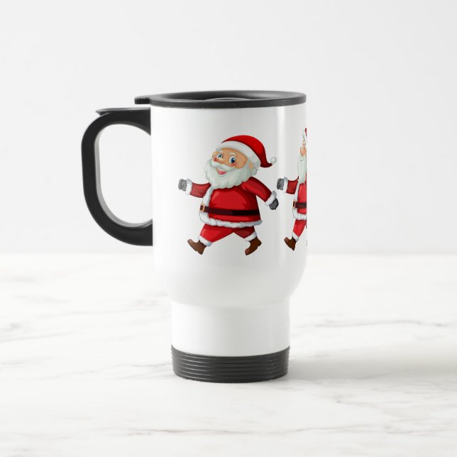 Taza De Viaje Santa Claus (Izquierda)