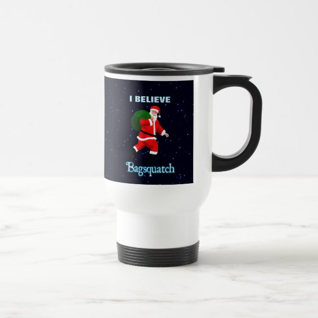 Taza De Viaje Santa Claus - Bagsquatch (Derecha)