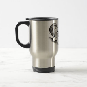 Taza De Viaje Santa Claus un caballo de Pinto