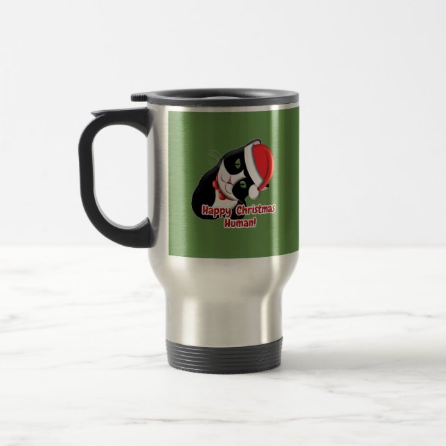 Taza De Viaje Santa Gato (Izquierda)
