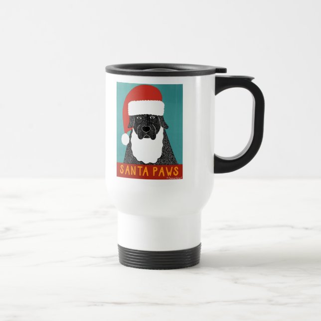 Taza De Viaje Santa Paws - Mug de viaje _Stephen Huneck (Derecha)
