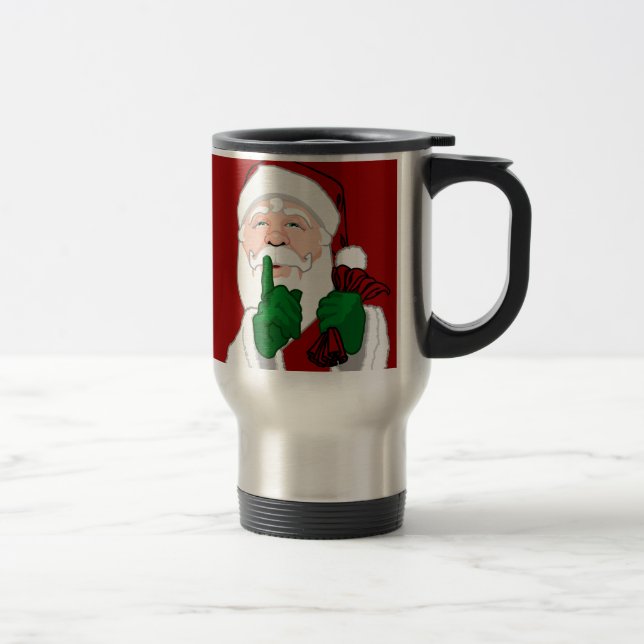 Taza De Viaje Santa Travel Mug Coffee Cup (Derecha)