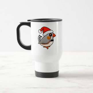 Taza De Viaje Santa Zebra Finch