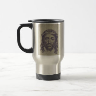 Taza De Viaje Santo Rostro en el Velo de Santa Verónica
