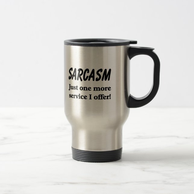 Taza De Viaje Sarcasmo (Derecha)