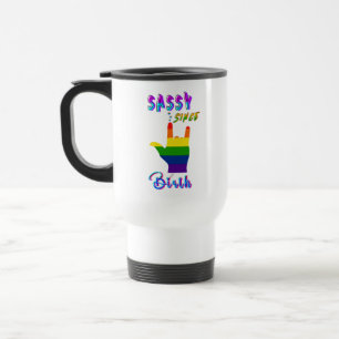 Taza De Viaje Sassy desde el nacimiento