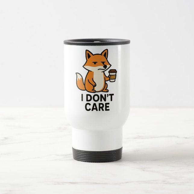 Taza De Viaje Sassy Fox with a Mug (Centro)