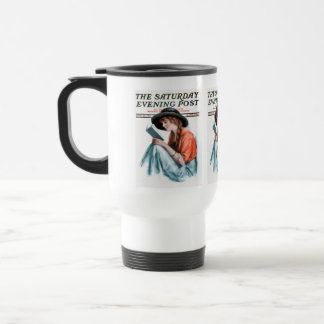 TAZA DE VIAJE SATURDAY EVENING POST